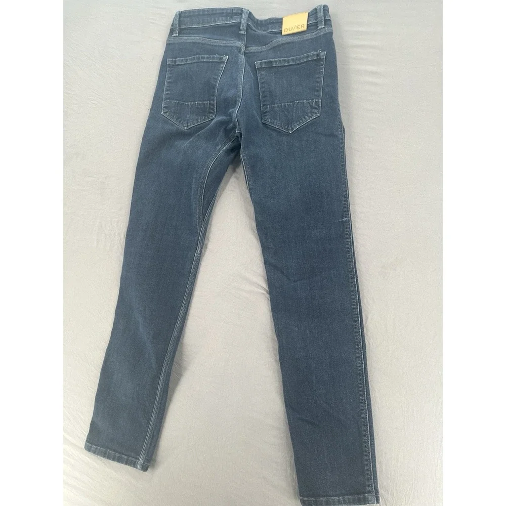 DUER LX2 Performance Denim Slim Fit Jeans Mens 31x32 Fits 31x31 Stretch Commuter